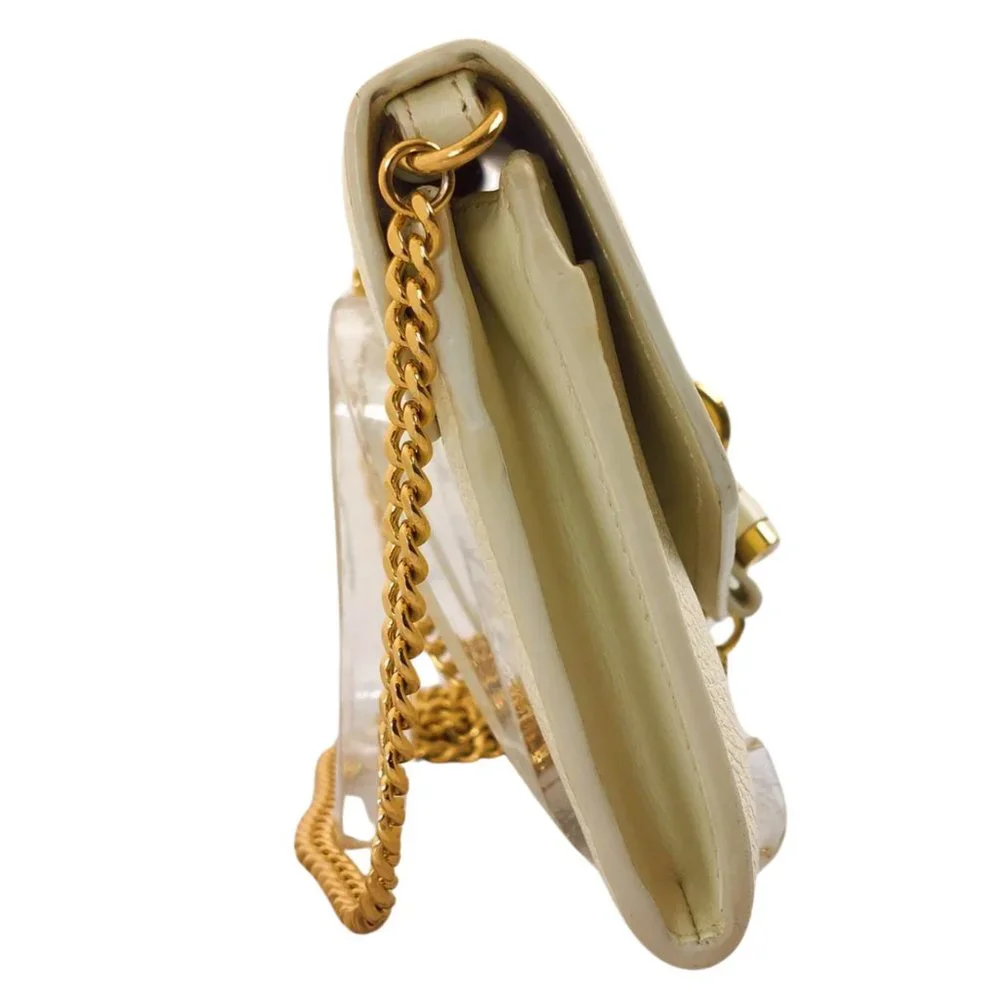 Chloe Aby Chain Long Wallet Flap Ivory - Picture 5 of 16